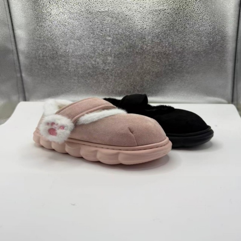 Women's High-End Cotton Slippe - Velcro Hook Loop ulasan dan harga