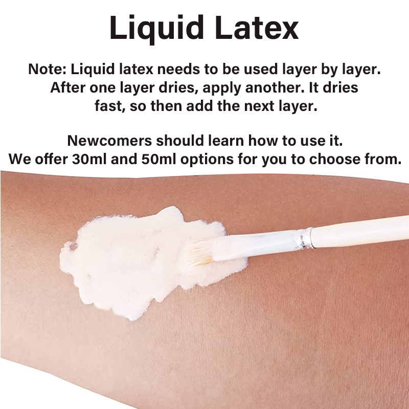 Quick-Dry Liquid Latex Makeup, - Body Paint Sfx ulasan dan harga