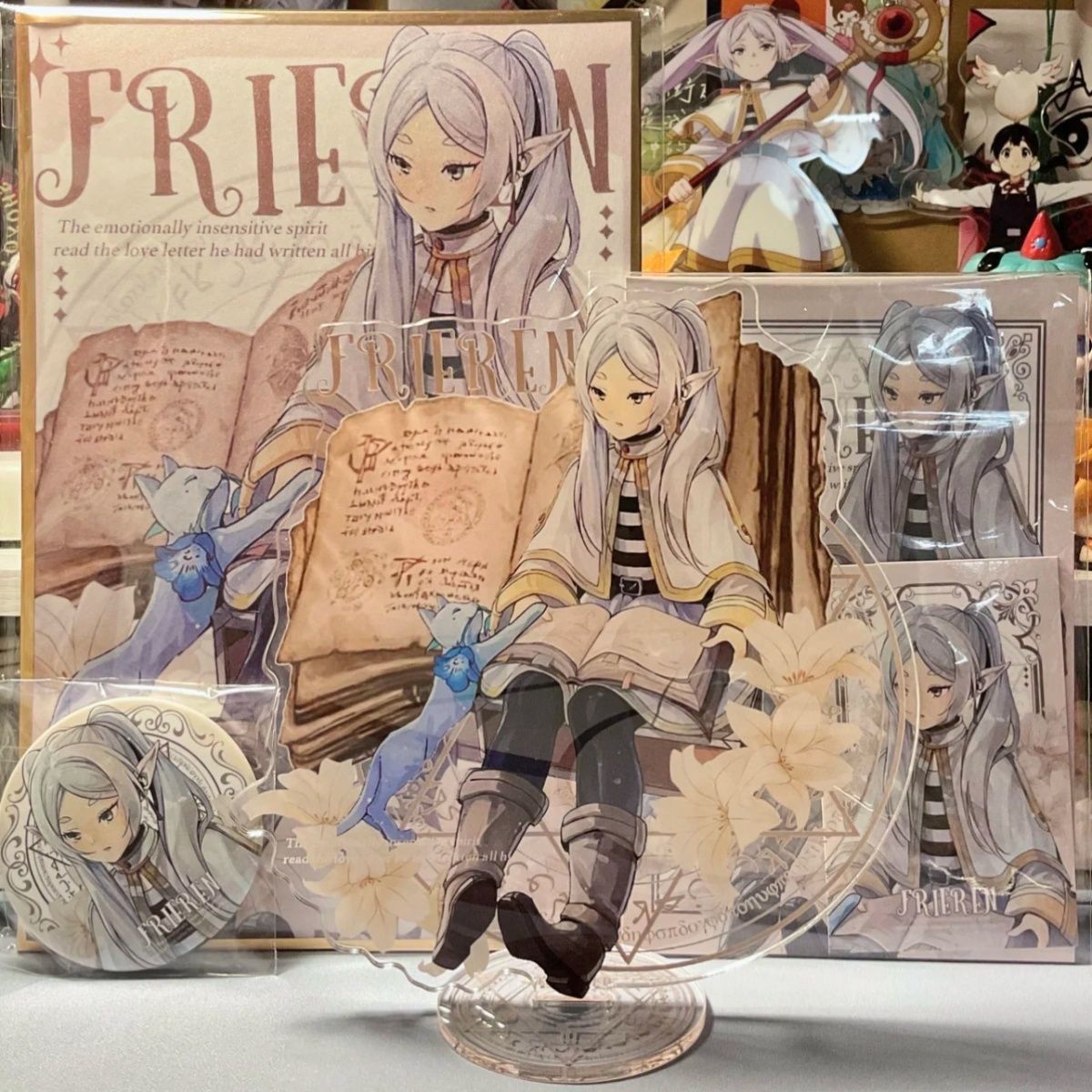 Frieren: Beyond Journey's End  - Acrylic Cosplay Prop ulasan dan harga