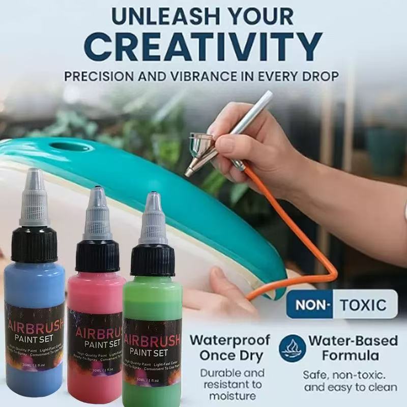 12/28 Color 30ml Spray Gun Pig - Metallic Spray Paint ulasan dan harga