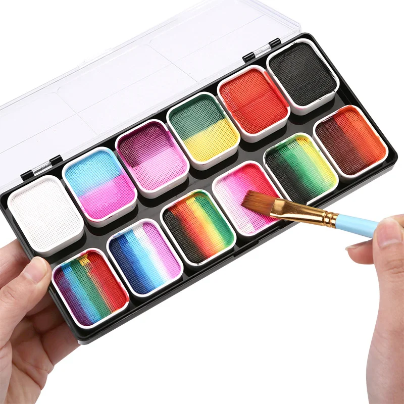 Multicolor Body Face Painting  - Cosplay Prop Paint ulasan dan harga