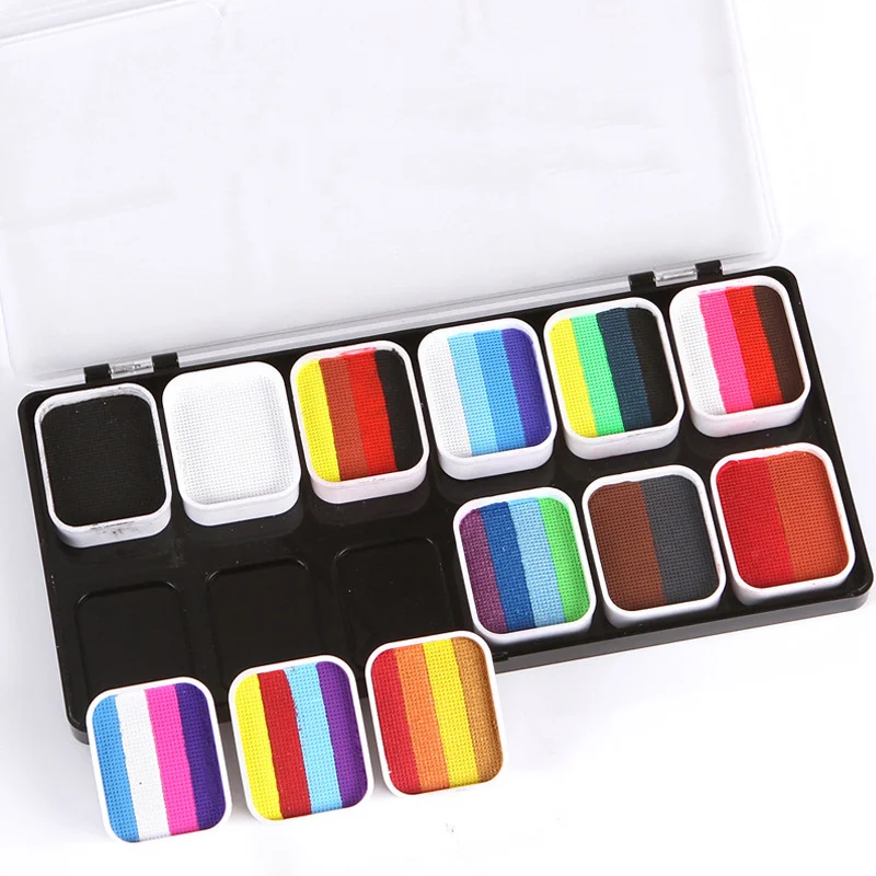 Multicolor Body Face Painting  - Cosplay Prop Paint ulasan dan harga