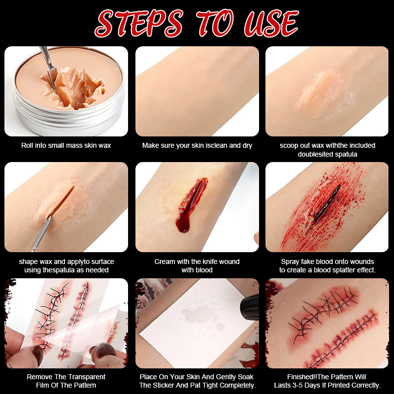 15g Realistic Washable Special - Body Paint Sfx ulasan dan harga