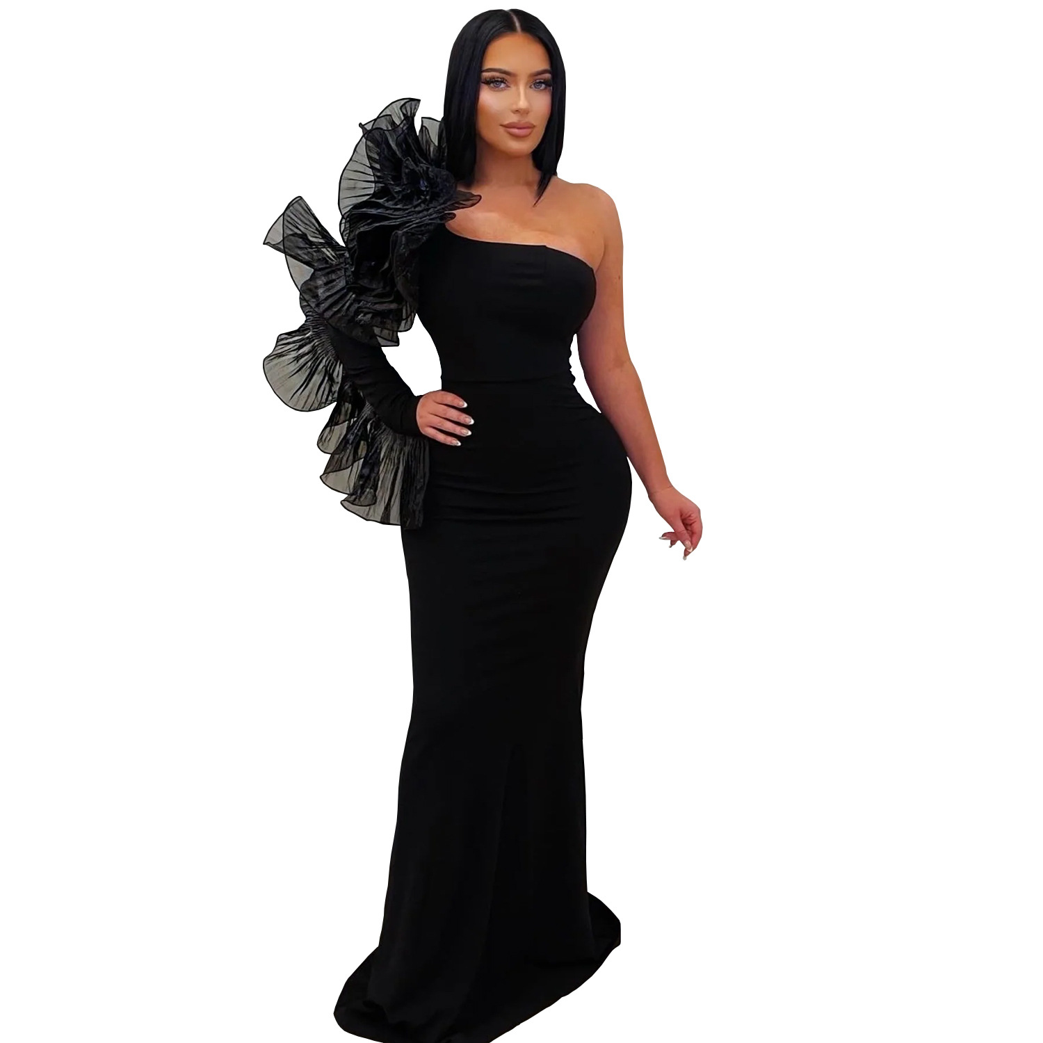 2026 New Black Ruffle Sexy One - Briar Cosplay Prop ulasan dan harga