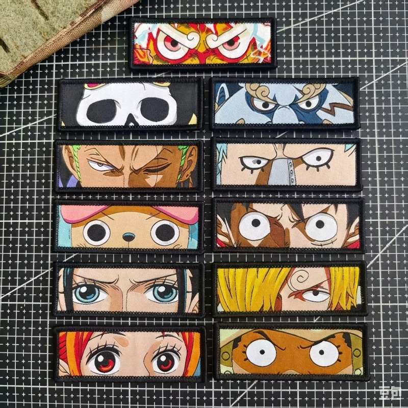 Anime One Piece Velcro Patch E - Velcro Hook Loop ulasan dan harga