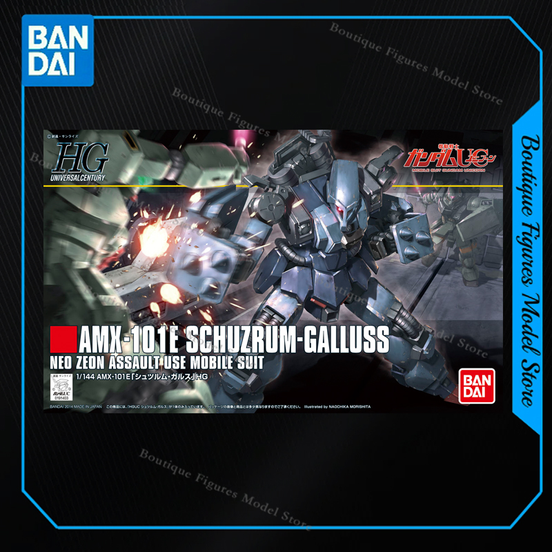 Bandai Original HG AMX-101E SC - Bandai Gundam Rg ulasan dan harga