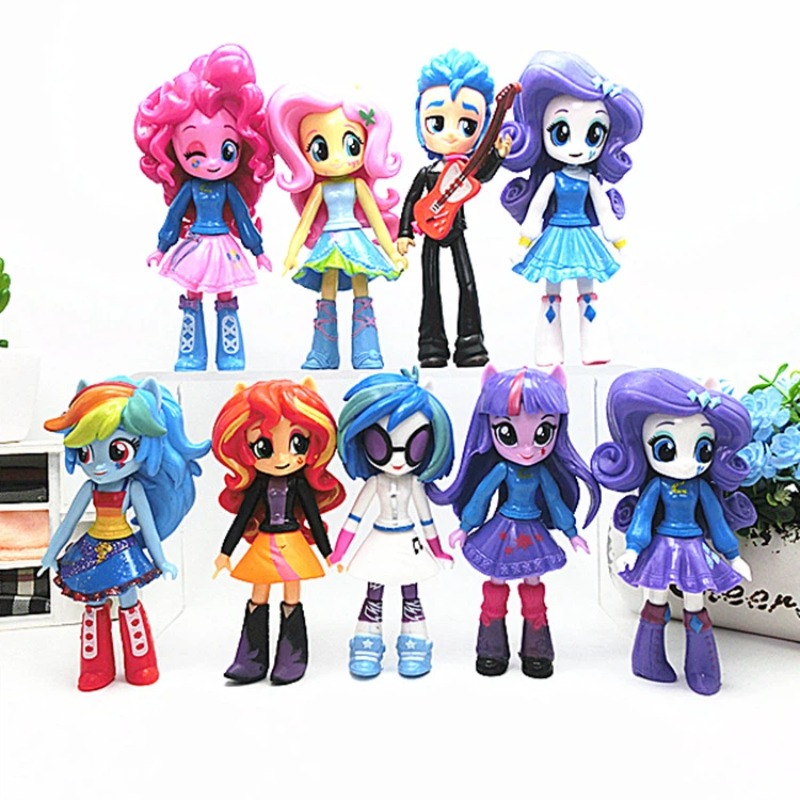 9pcs/set Anime My Little Pony  - Kotobukiya Bishoujo ulasan dan harga