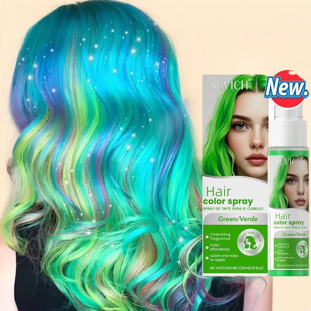 8 Colors Hair Color Spray Disp - Hair Spray Color ulasan dan harga
