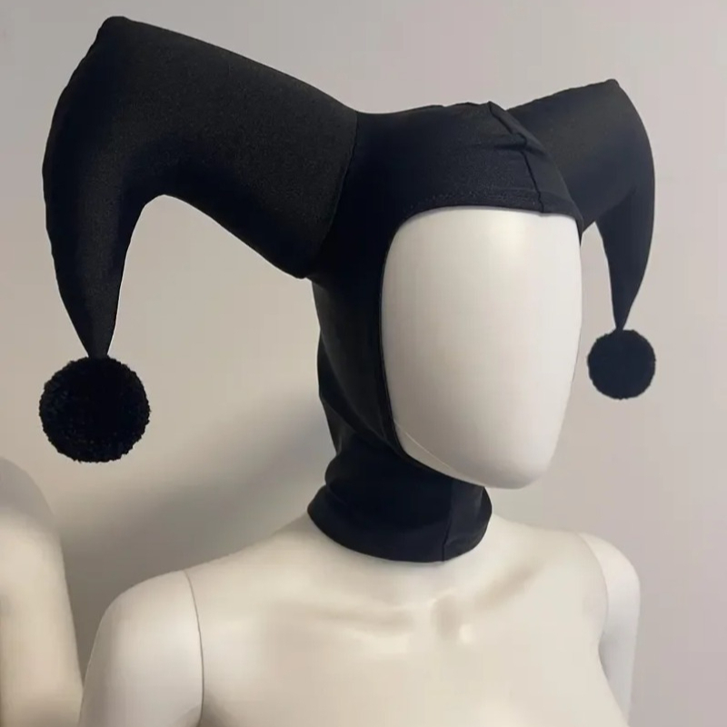 QQ Jester Cosplay Black/Red Ha - Briar Cosplay Prop ulasan dan harga