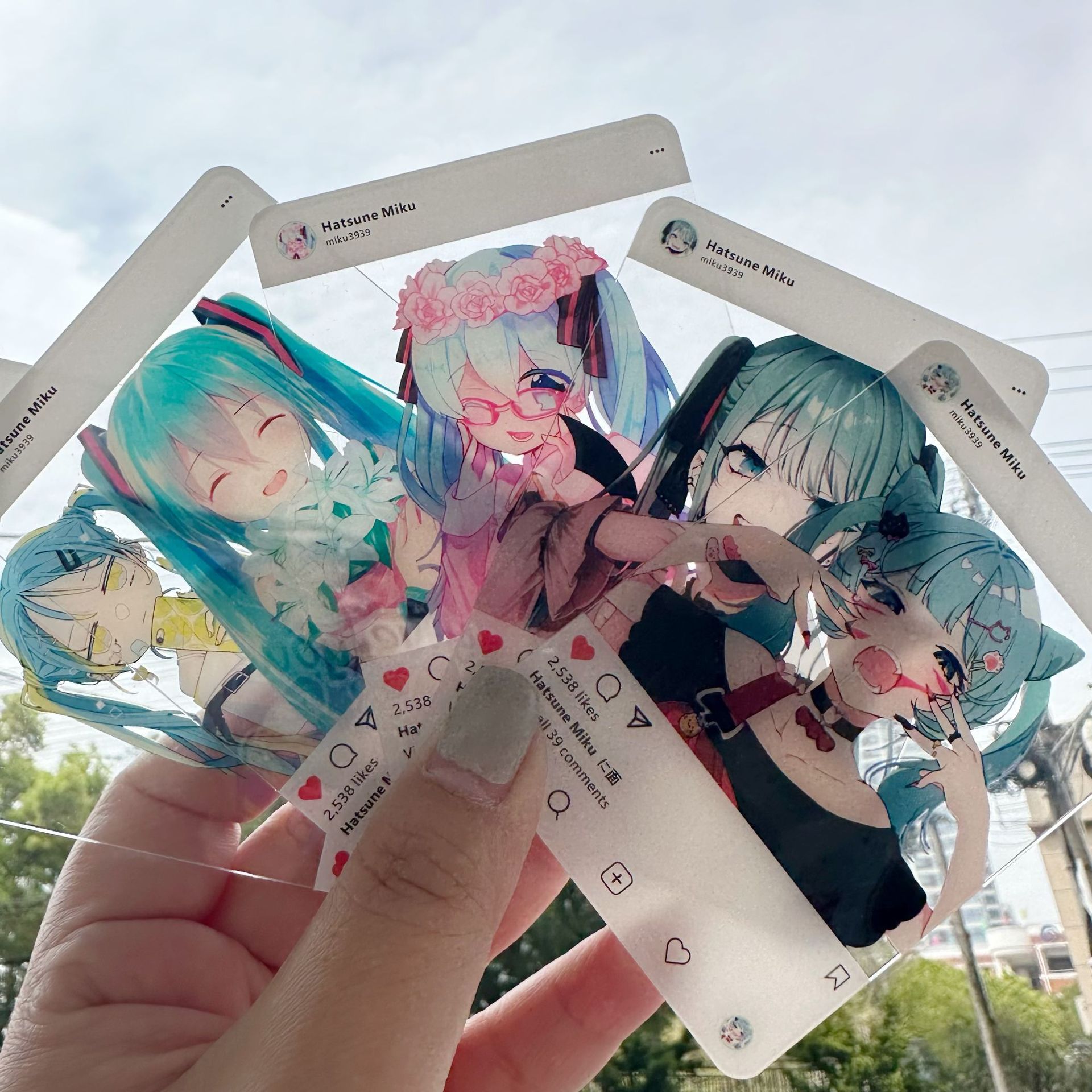 Hatsune Miku Cute 3 Inch DIY P - Acrylic Cosplay Prop ulasan dan harga