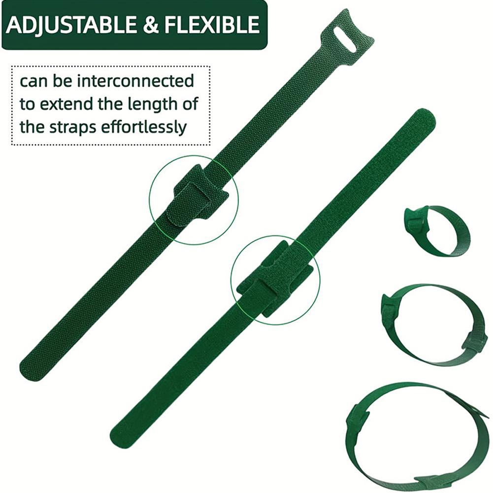 100pcs Reusable Adjustable Non - Velcro Hook Loop ulasan dan harga