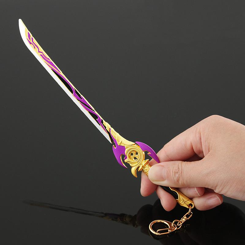 Impact Sword Keychains Cosplay - Keyblade Cosplay Prop ulasan dan harga
