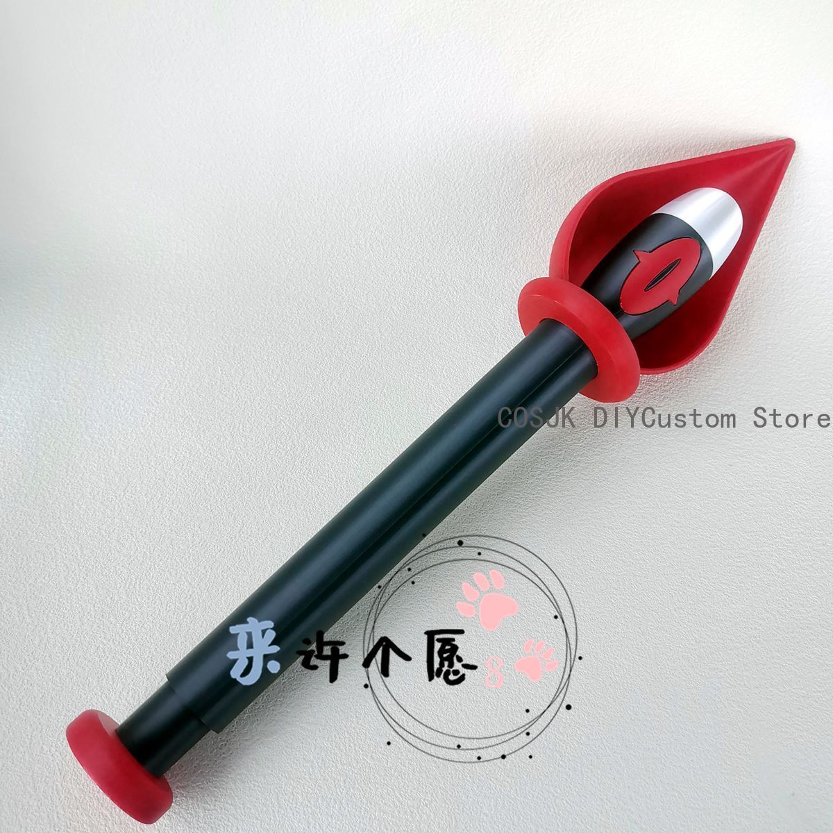Game Alastor Cane Scepter Staf - Cosplay Prop 3D Print ulasan dan harga