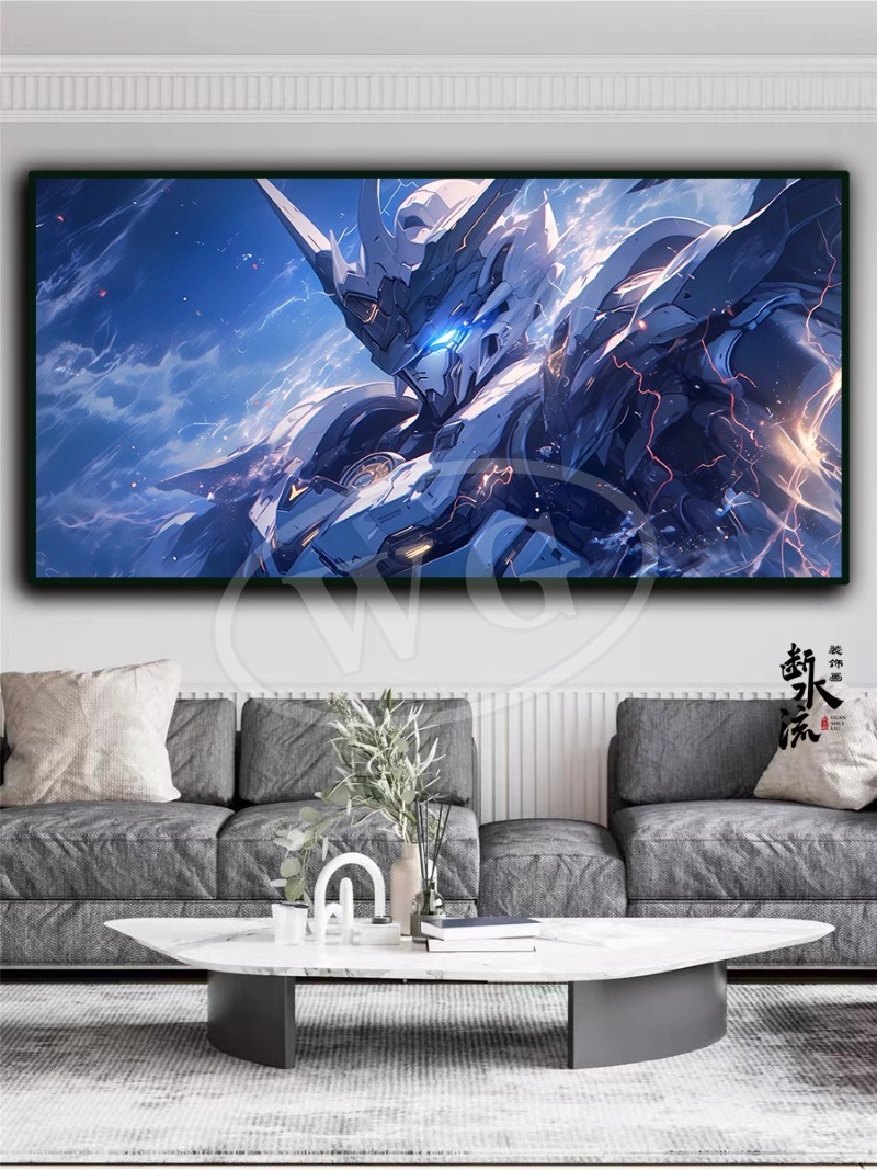 Gundam Hanging Paintings Attac - Bandai Gundam Hg ulasan dan harga