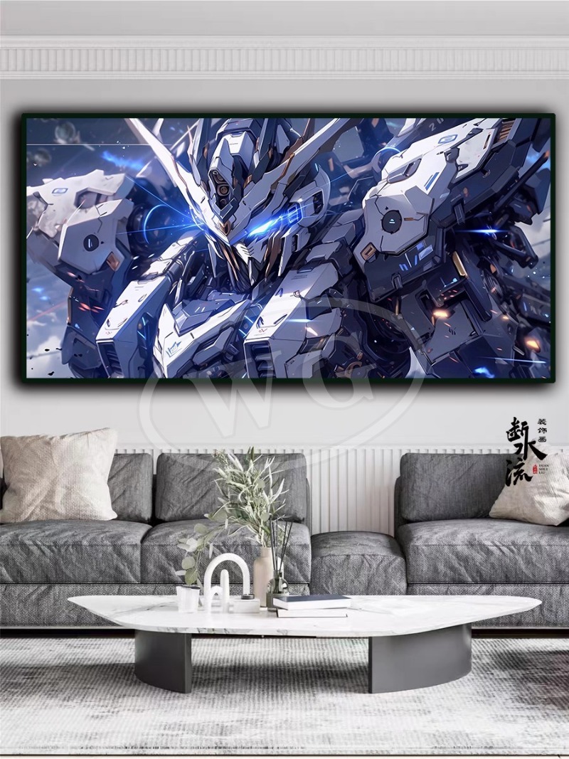 Gundam Hanging Paintings Attac - Bandai Gundam Hg ulasan dan harga