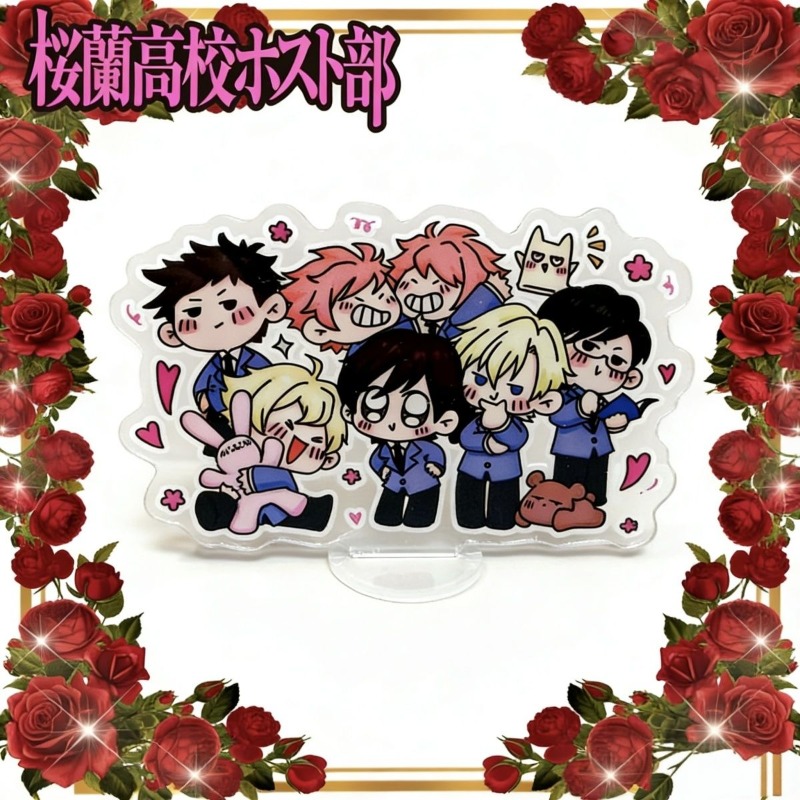10cm Ouran High School Host Cl - Acrylic Cosplay Prop ulasan dan harga