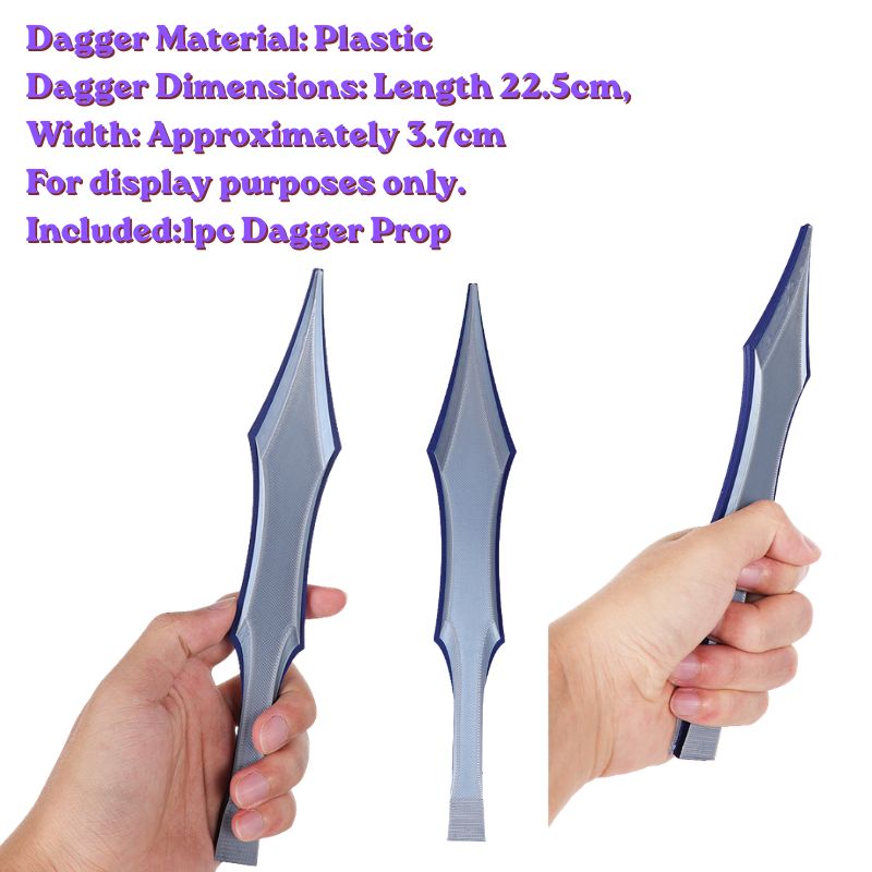 Anime Kitana Cosplay MK Blue H - Cosplay Prop Blueprints ulasan dan harga